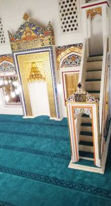 Akrilik Saflı Cami Halısı Bosna Hersek Foca Cami