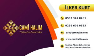 Cami Halım Kartvizit
