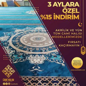 üç aylara özel indirim