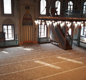 cami halısı uygulaması