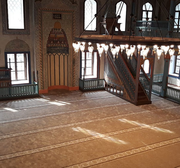 cami halısı uygulaması